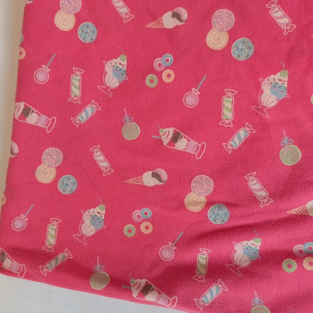 Vtg Gymboree Sweet Thing Ice Cream Sundae Baby Blanket Pink 100% Cotton 2006